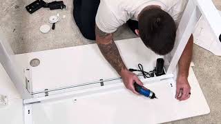 Unboxing & Assembling the SMUG Adjustable Height Standing Desk 