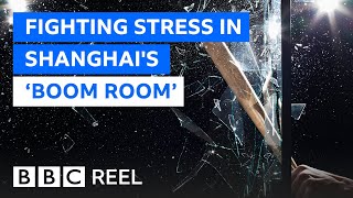 Shanghai's 'rage room': the psychology of stress relief - BBC REEL