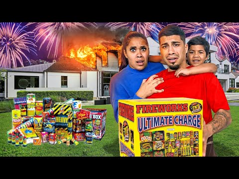 We Almost Set The House On Fire With Fireworks On The 4th Of July!