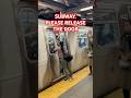 SUBWAY PLEASE RELEASE THE DOOR Shorts Trending Youtubeshorts Train Youtube Video Viralvideo