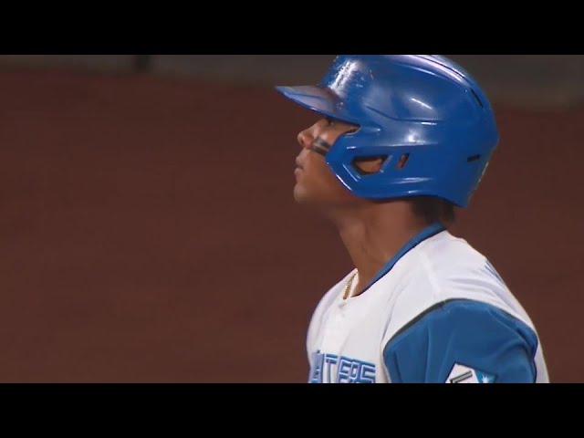 【6回裏】今日3打点の活躍!! ファイターズ・水谷瞬 同点の2点タイムリー3ベースヒット!!  2024年6月13日 北海道日本ハムファイターズ 対 中日ドラゴンズ