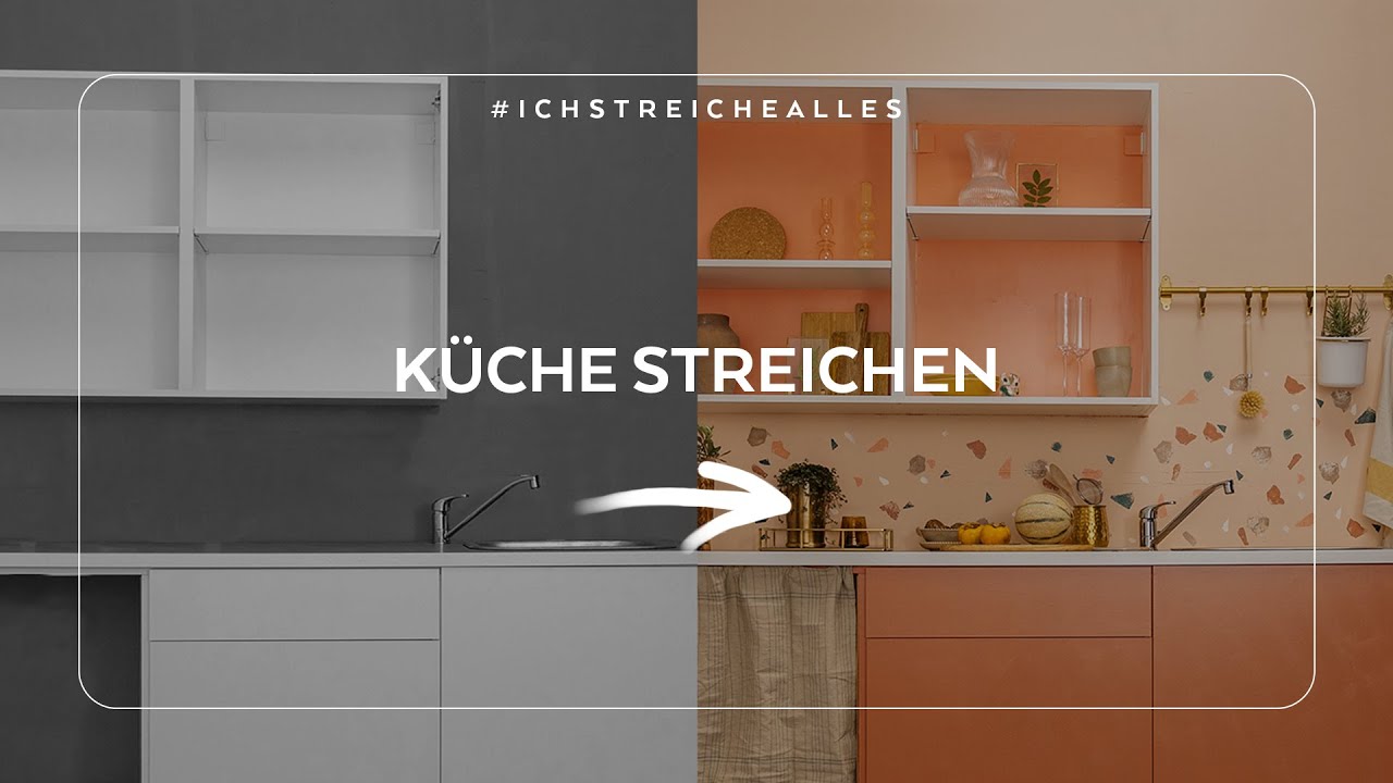 Grote keuken make-over | doe-het-zelf | oude keuken oververven – keuken schilderen met MissPompadour-verf: instructievideo