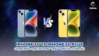 So kè iPhone 14 vs 14 Plus