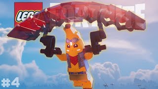 FINALLY AIRBORNE!! - LEGO Fortnite #4