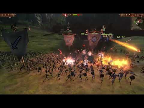 TotalWar Warhammer III Chaos Dwarf vs Undead