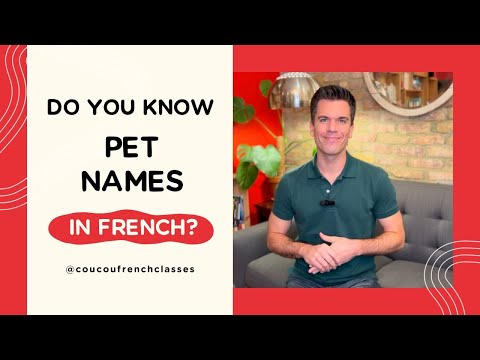 Coucou French Classes Language Tip – Pet Names