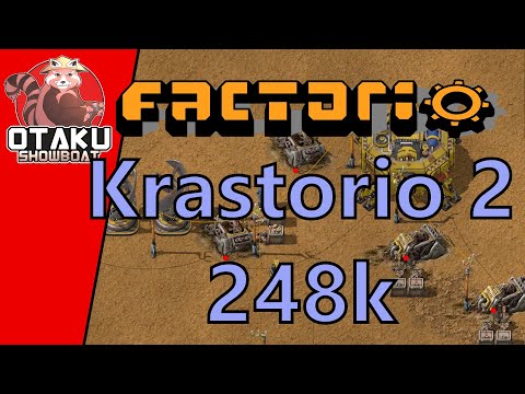 Building the Main Bus | Factorio 248K Krastorio 2 | Day 2
