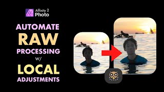 Download the video "AFFINITY PHOTO 2: HOW TO AUTOMATE RAW PROCESSING W/ LOCAL ADJUSTMENTS USING BLENDING & MACRO"
