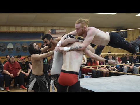 The Maine State Posse vs. The Dirty Drifters - Limitless Wrestling (Let's Wrestle)