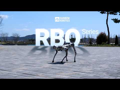 Rainbow Robotics Quadruped Robot #RBQ Series Demo