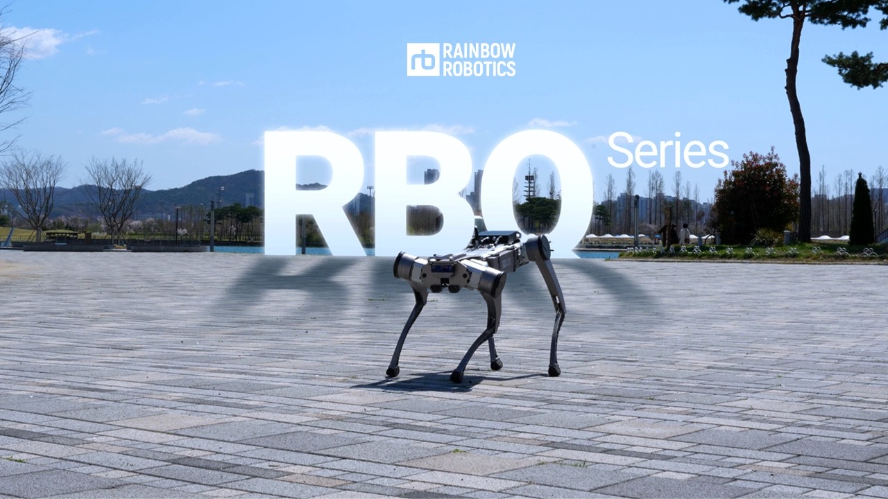 Rainbow Robotics Quadruped Robot: RBQ Series Demo