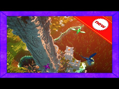 EXPLORE EPIC Dragon Nest in Minecraft!
