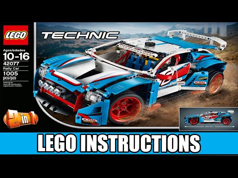 LEGO Instructions | Technic | 42077 | Rally Car
