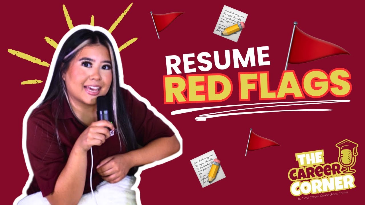 RESUME RED FLAGS 🚩: What NOT to put on your resume | The Career Corner Ep. 1