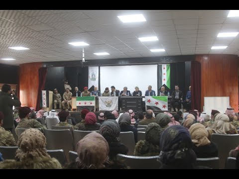 الائتلاف الوطني يلتقي ممثلين من الفعاليات المدنية والعسكرية في رأس العين