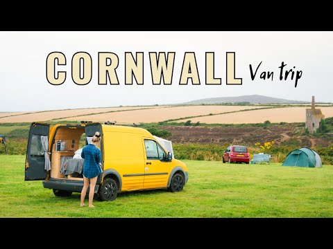 Cornwall roadtrip in our Yellow Campervan | Campsites, amazing bakeries and other hidden gems!