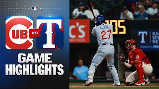 Cubs vs. Rangers Game Highlights (5/9/2026) | MLB Highlights