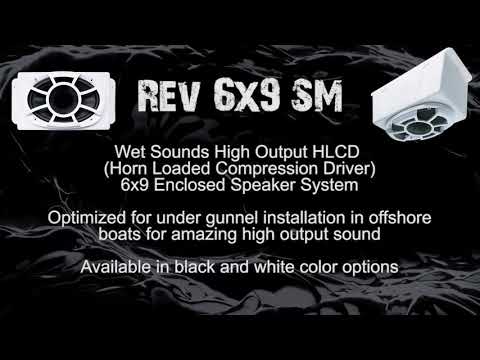 Wet Sounds REV 6X9-SM-W (White)-video