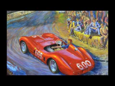 Thumbnail for Ricardo Kemerer: "Fangio - Ferrari 290 MM Mille Miglia 1956" by Ferrari 290 MM