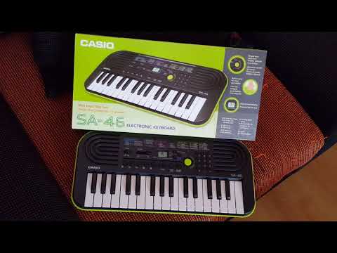 Teclado Infantil Casio SA-46