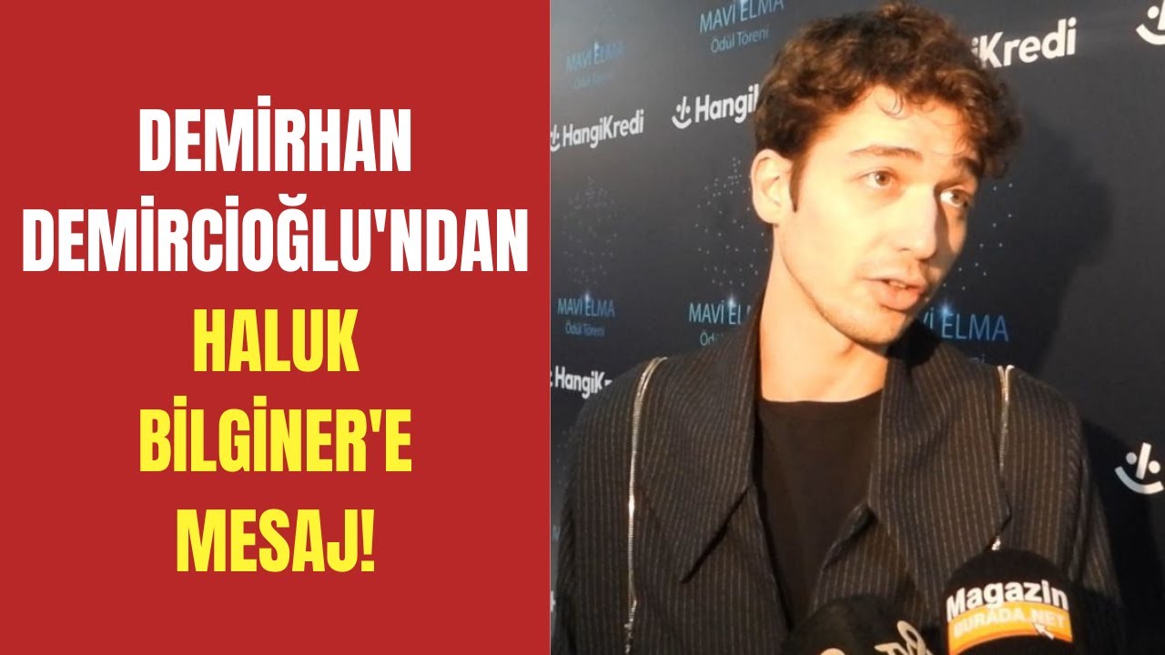 ÖZEL HABER: Bahar'ın Aziz'i Demirhan Demircioğlu'ndan Haluk Bilginer'e mesaj!