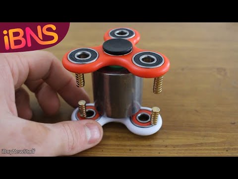Fun with fidget spinners and super strong magnets!