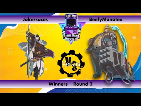 Flynn's Arcade 074 Winners Round 2 - Jokersaces (Nagoriyuki) Vs BeefyManatee (Goldlewis) GGST 2023