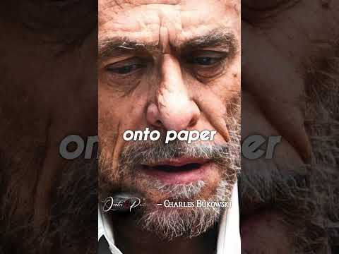 Embrace Loneliness by Charles Bukowski #shorts