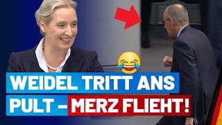 Diese Rede wollte Merz lieber nicht hören! 😂 - Alice Weidel - AfD-Fraktion im Bundestag