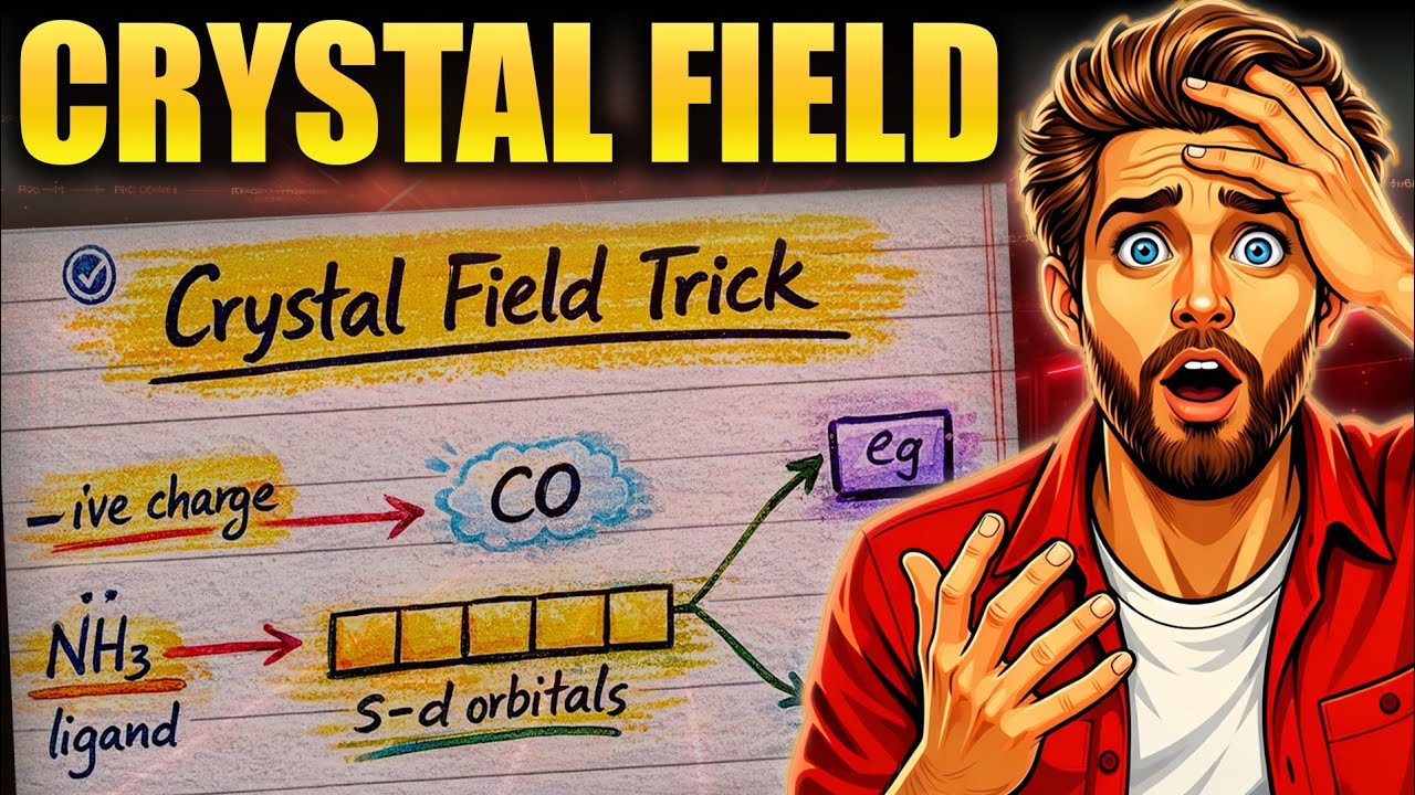 Crystal Field Theory | Easy Trick