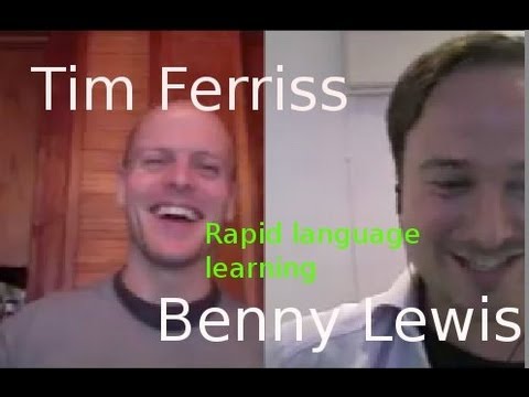 Tim Ferriss on language learning: Interview with Benny of Fluent in 3 months 