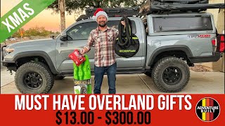 MUST HAVE OVERLANDER GIFT IDEAS | $13 - $300 | GARMIN, EXPEDIT ESSENT, EXITRAX, ADVENT MED KIT, K72