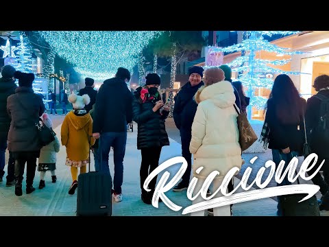 HOLIDAY RICCIONE. Italy - 4k Walking Tour around the City - Travel Guide. trends, moda #Italy
