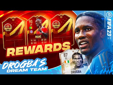 MY FIRST FUT CHAMPS REWARDS (DROGBAS DREAM TEAM #10)