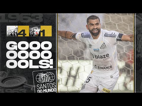 SANTOS 4 X 1 VASCO | GOLS | BRASILEIRÃO (01/10/23)