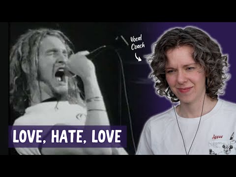 "Love, Hate, Love" LIVE at the Moore - Reaction and Vocal Analysis feat. Alice in Chains