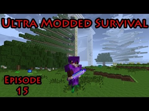 Ultra Modded Survival: Geared To Fight! [Ep 15]
