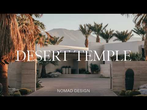 Architect Designs a Desert Home That Feels Like a Temple (House Tour)