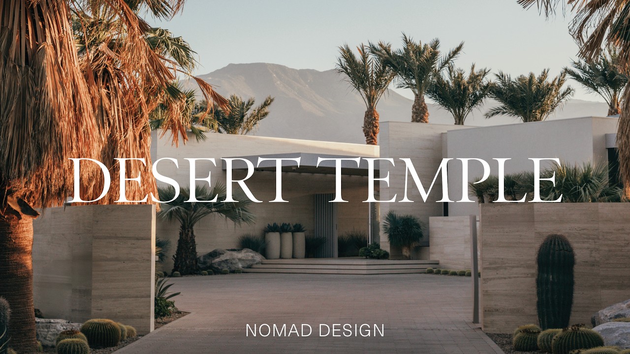 Architect Designs a Desert Home That Feels Like a Temple (House Tour)