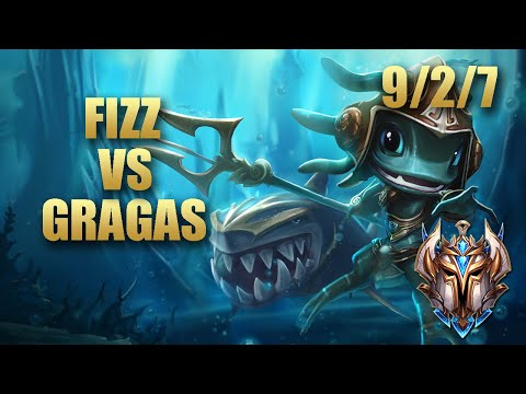 AF Spirit Fizz Jungle Vs Gragas - KR Challenger Match Summary Patch 9.20