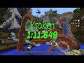 Minecraft Glide - Kraken 1:11.649! (World Record)