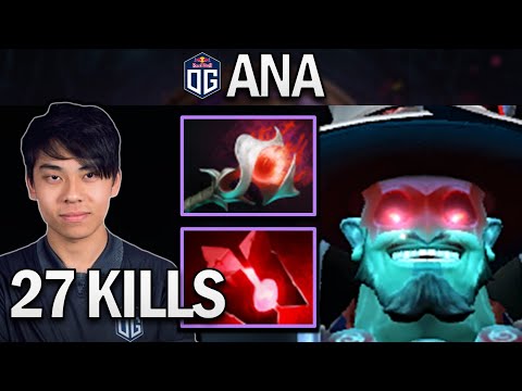 OG.ANA STORM SPIRIT WITH 27 KILLS - DOTA 2 7.27 GAMEPLAY