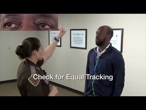 HGN Test Instructions (Horizontal Gaze Nystagmus) - 2023 NHTSA Demonstration Video