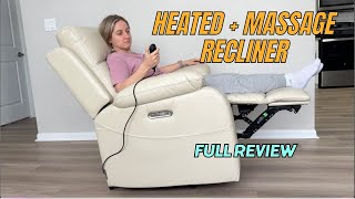 Heat + Massage Recliner Reality Check: What to Expect Before You Buy