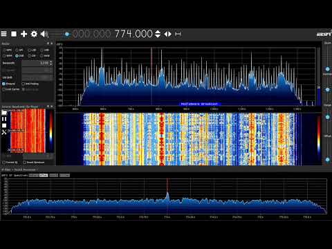 774kHz DWWW National Anthem and Announcement  Dce.06 2025 1959 UTC