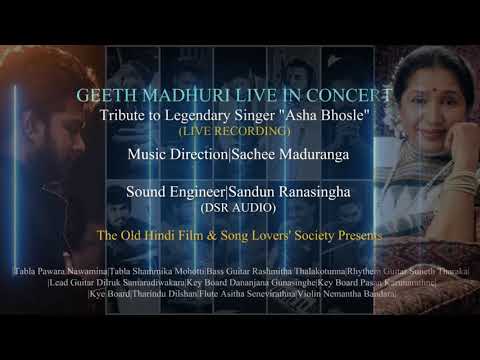 GEETH MADHURI LIVE IN CONCERT|Music Direction - Sachee Maduranga