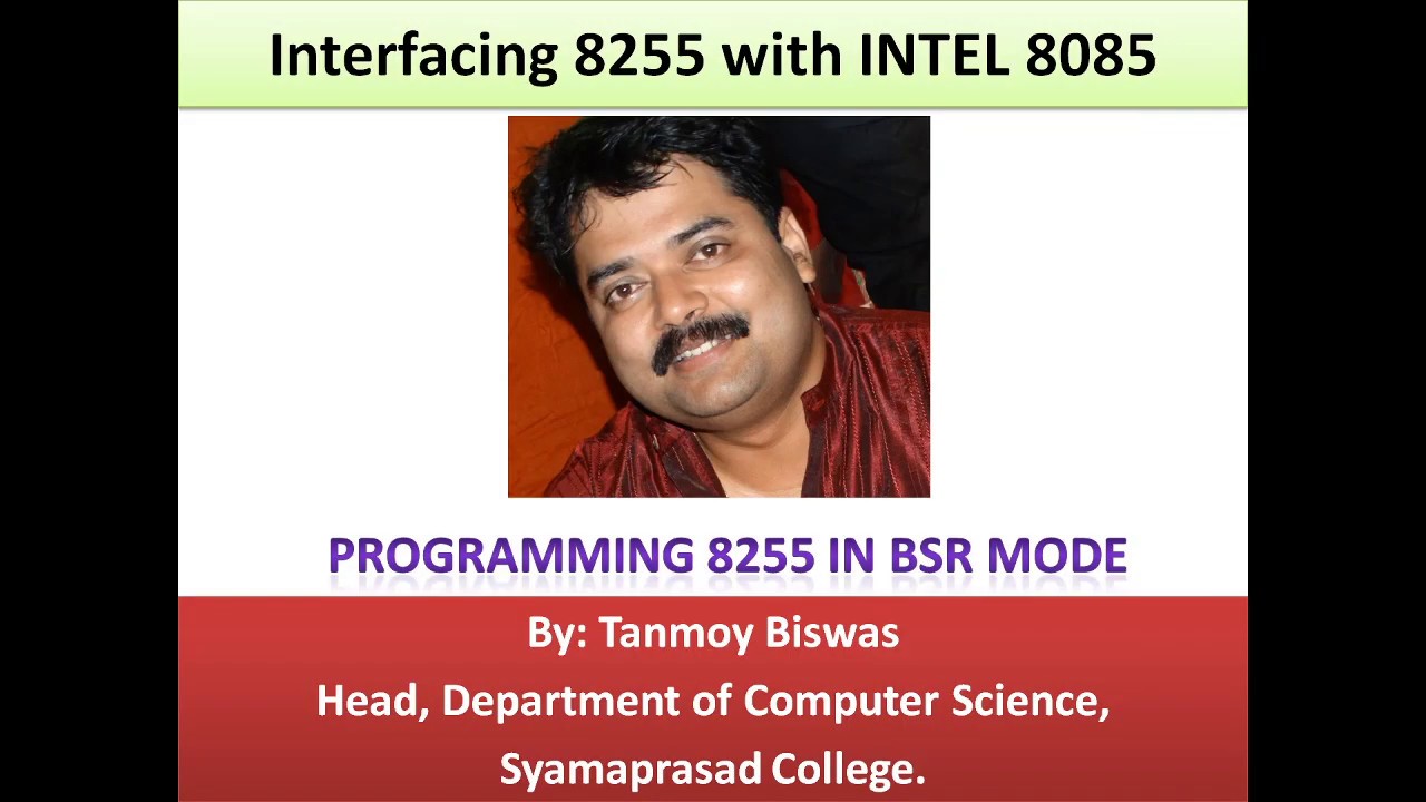 Intel 8255 - BSR Mode explained.