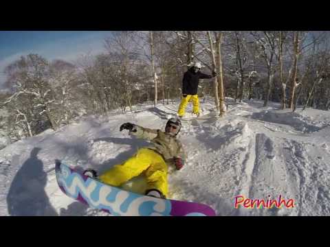 CAPOTES SNOWBOARDING NOZAWA ONSEN JAPAN 2014 Gopro