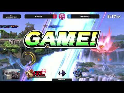 Mystery Sol (Incineroar) vs Nanoash (Bowser) - Orbitar 98 - Losers Quarters