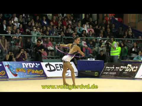 GP Holon 2011 - Finals Hoop 01 - Evgenia Kanaeva
